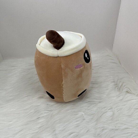 NEW Bubble Tea Plush 24cm Tan Brown Stuffed Animal House of Good Fortune - Picture 3 of 7